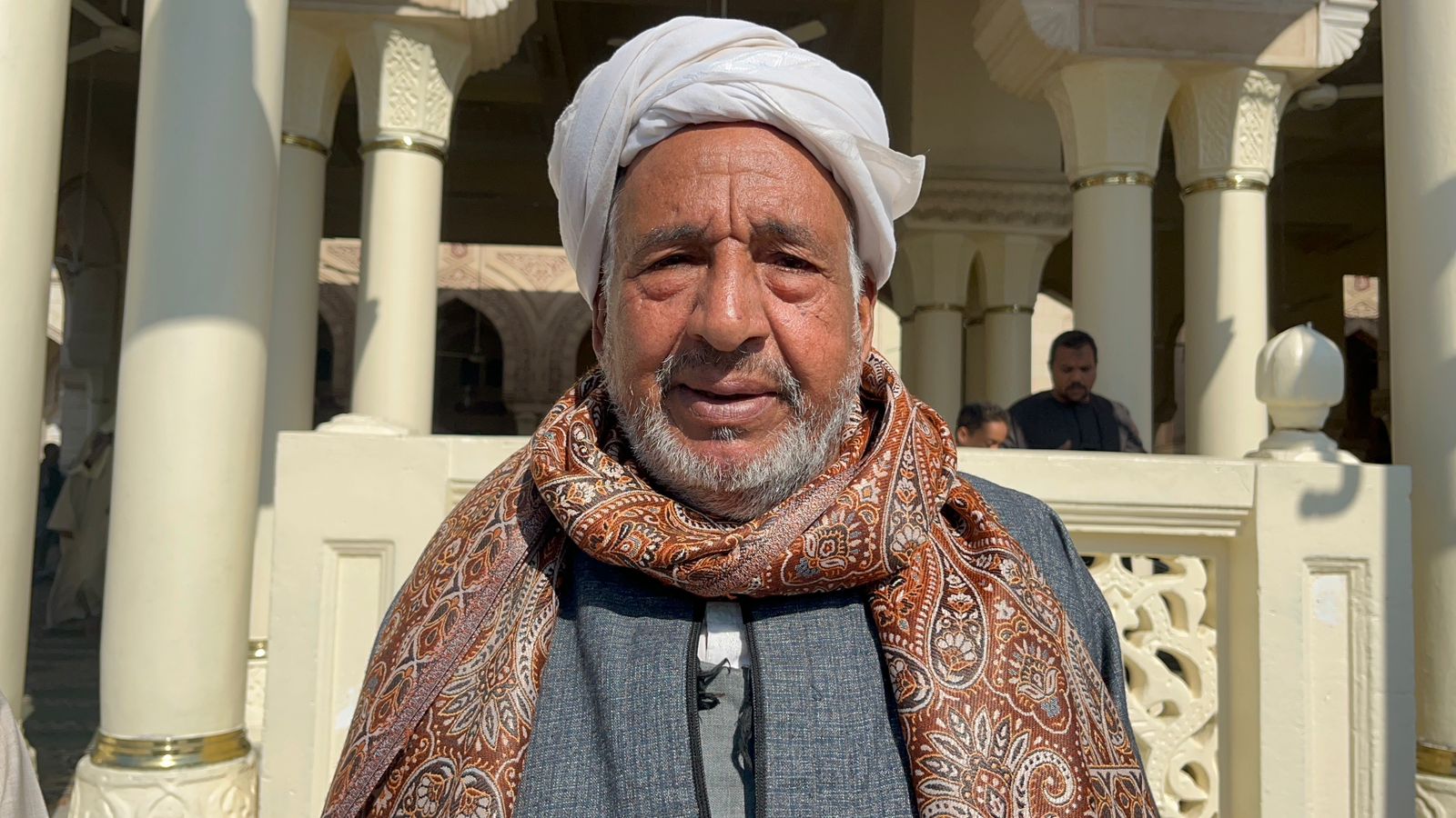أحد كبار السن من المراشدة