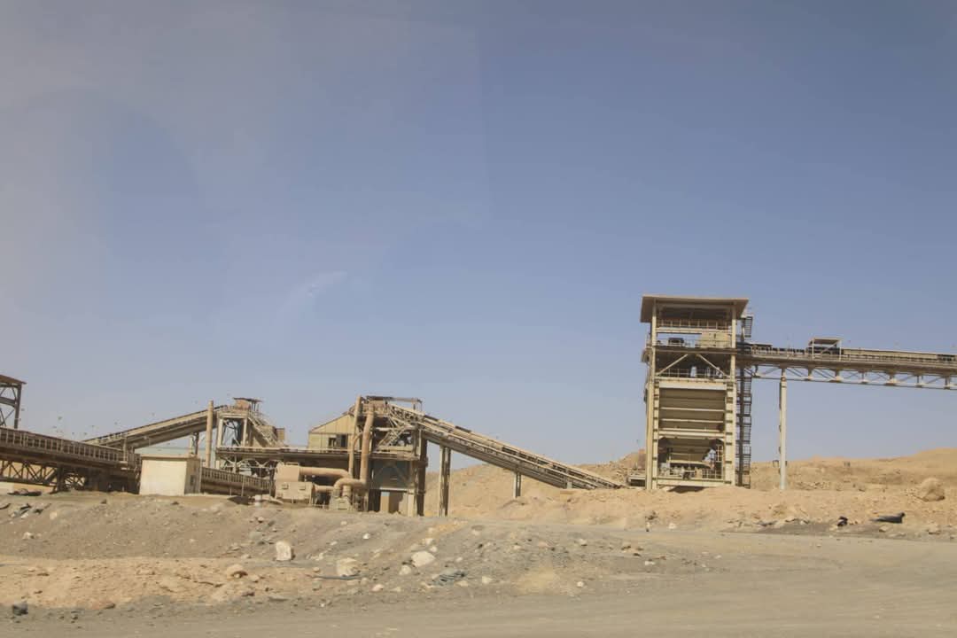 خط فرز الفوسفات الخام