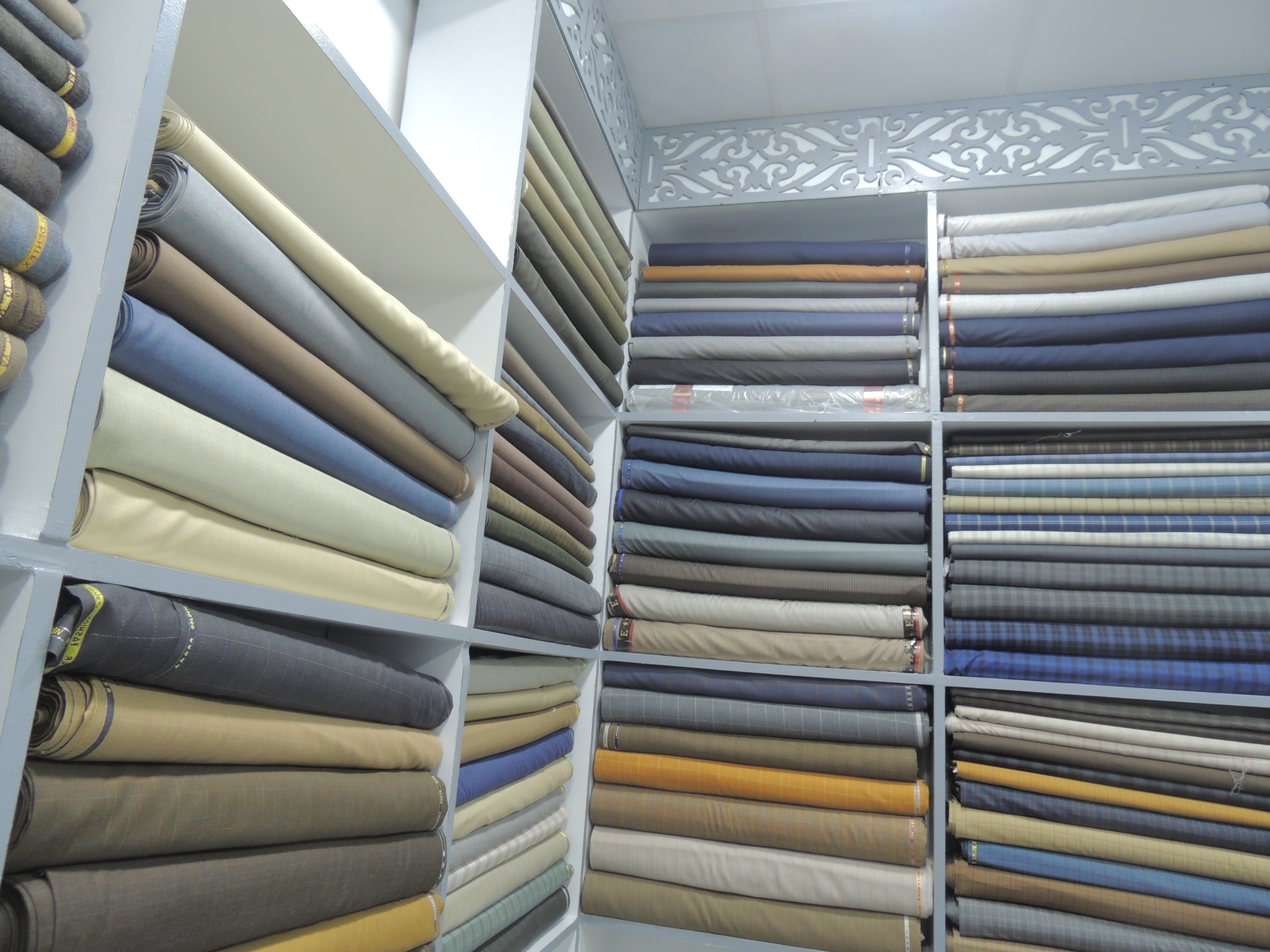 محل بيع قماش الجلباب