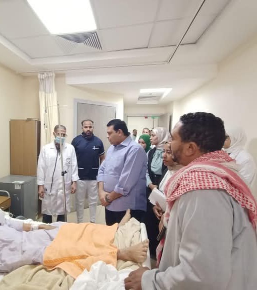 داخل مستشفي كوم امبو الجديد.