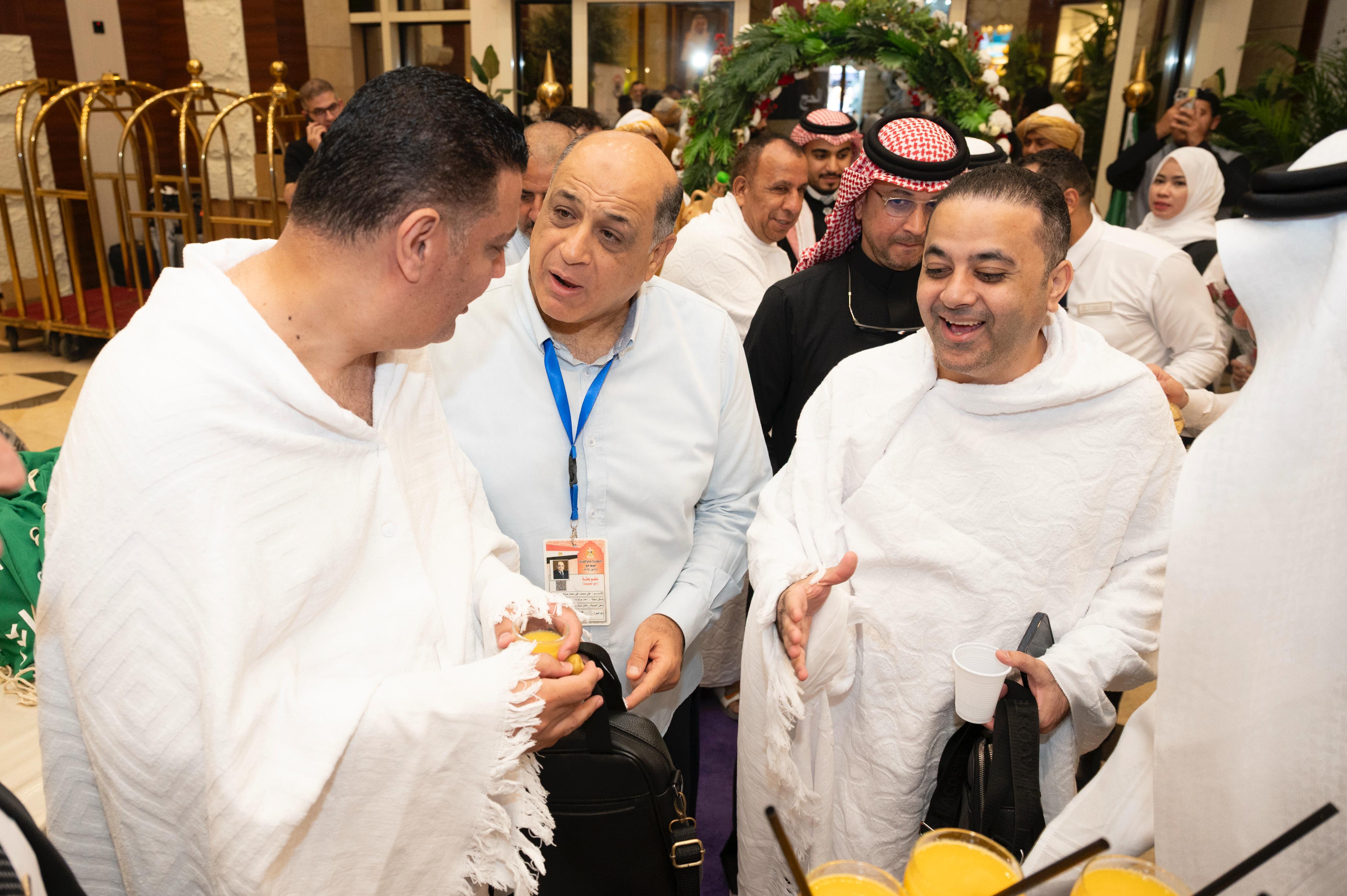 تفويج حجاج الجمعيات الأهلية للأراضي المقدسة