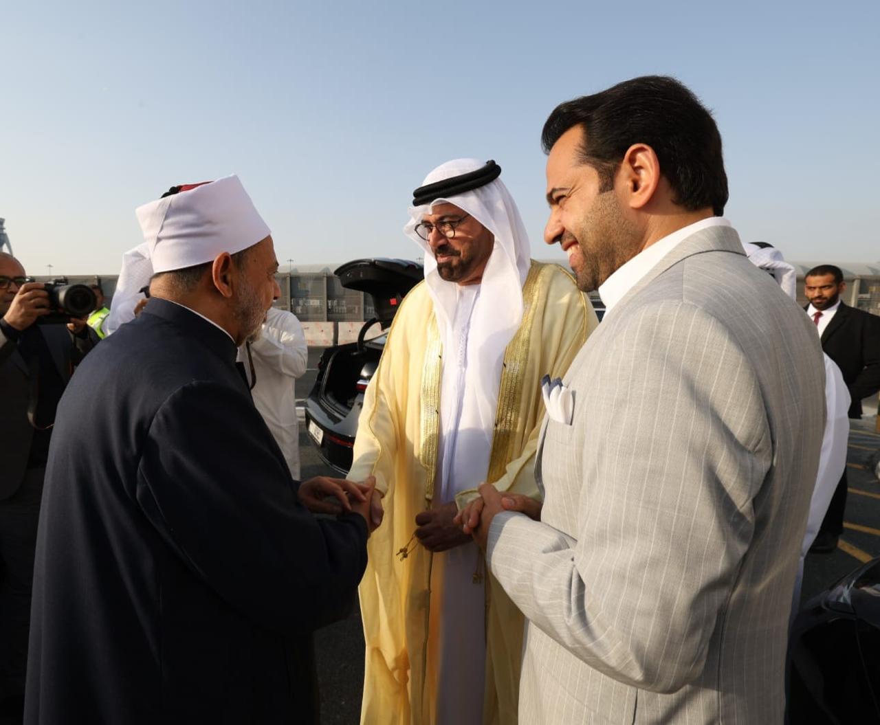 شيخ الأزهر يصل الإمارات شيخ الأزهر يصل الإمارات