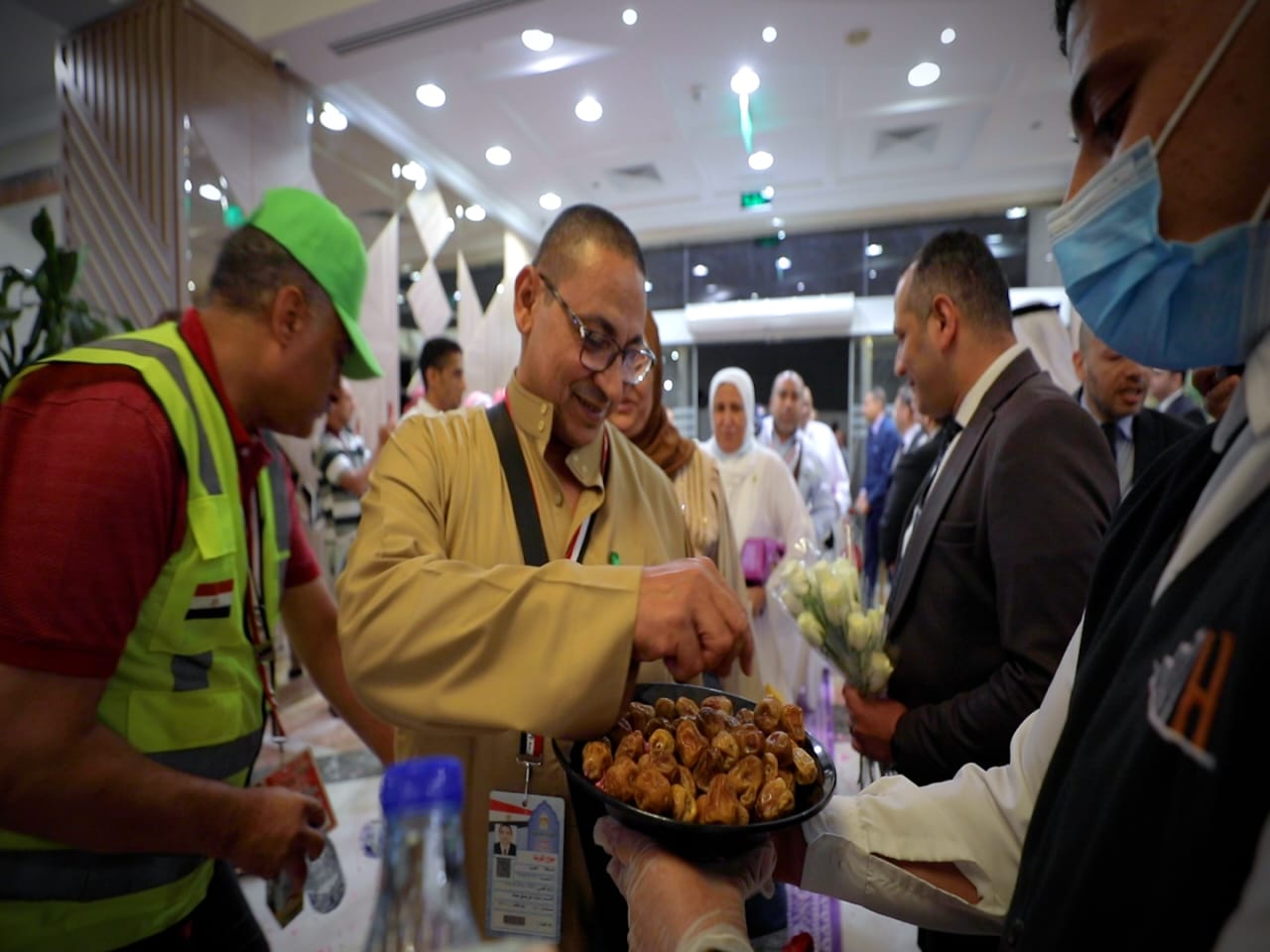 استقبال الحجاج