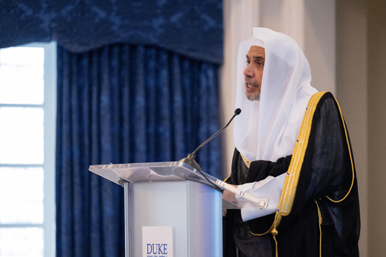 محاضرةً الأمين العام لرابطة العالم الإسلامي الدكتور محمد بن عبدالكريم العيسى (9)