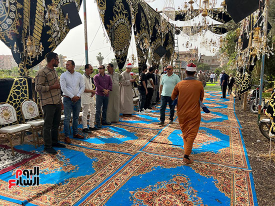 سرادق عزاء لفضيلة الشيخ الراحل السيد سعيد (6)