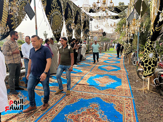 سرادق عزاء لفضيلة الشيخ الراحل السيد سعيد (2)