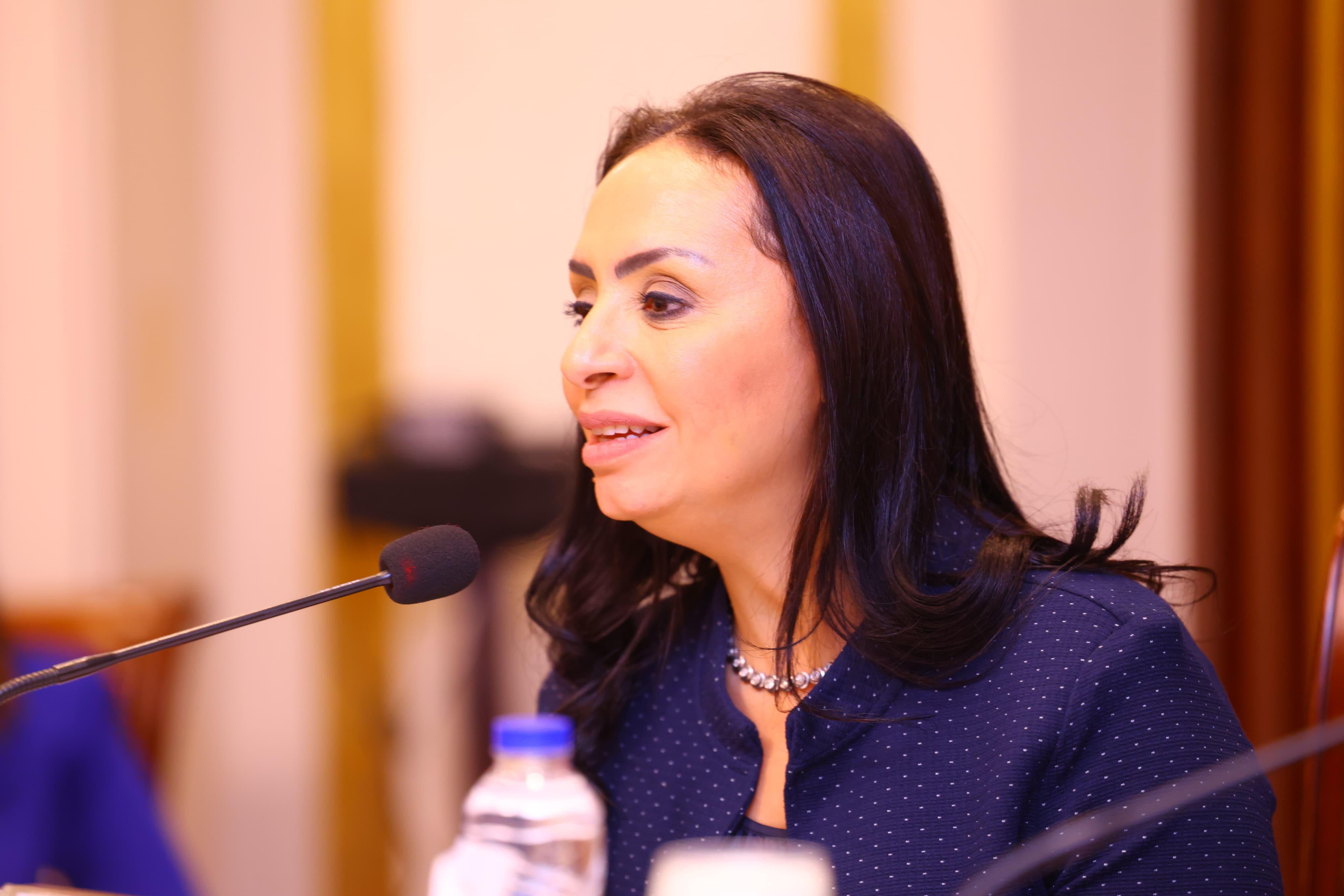 الدكتورة مايا مرسى وزيرة التضامن الاجتماعى