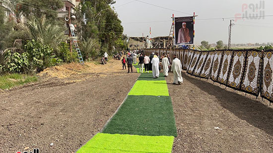 سرادق عزاء لفضيلة الشيخ الراحل السيد سعيد (1)