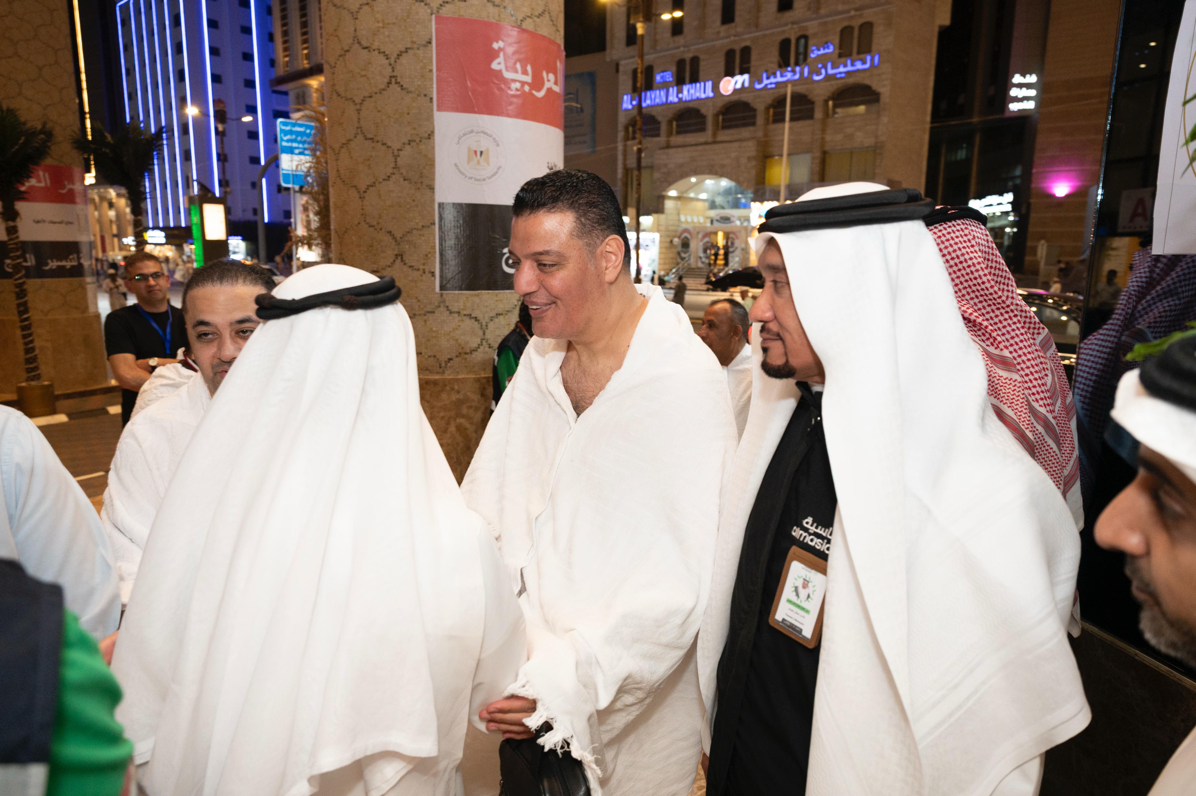 عملية  تفويج حجاج الجمعيات الأهلية للأراضي المقدسة