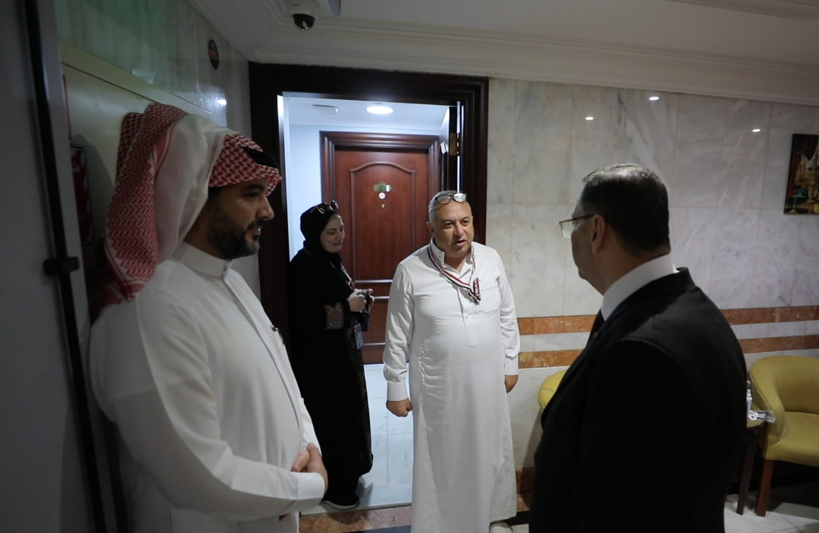 رئيس بعثة الحج يتفقد أحوال الحجاج (4)