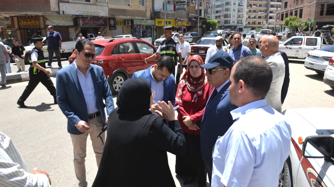 محافظ الدقهلية خلال الحملة