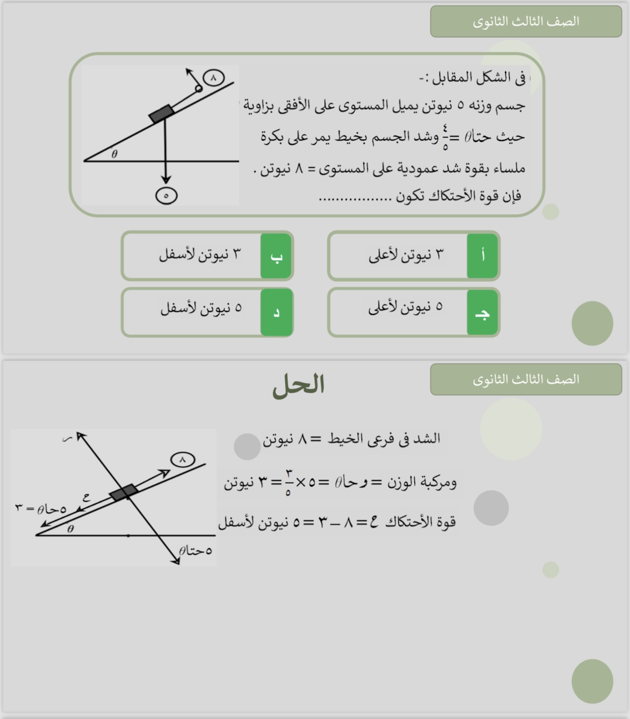 الثالث الثانوي الثالث الثانوي