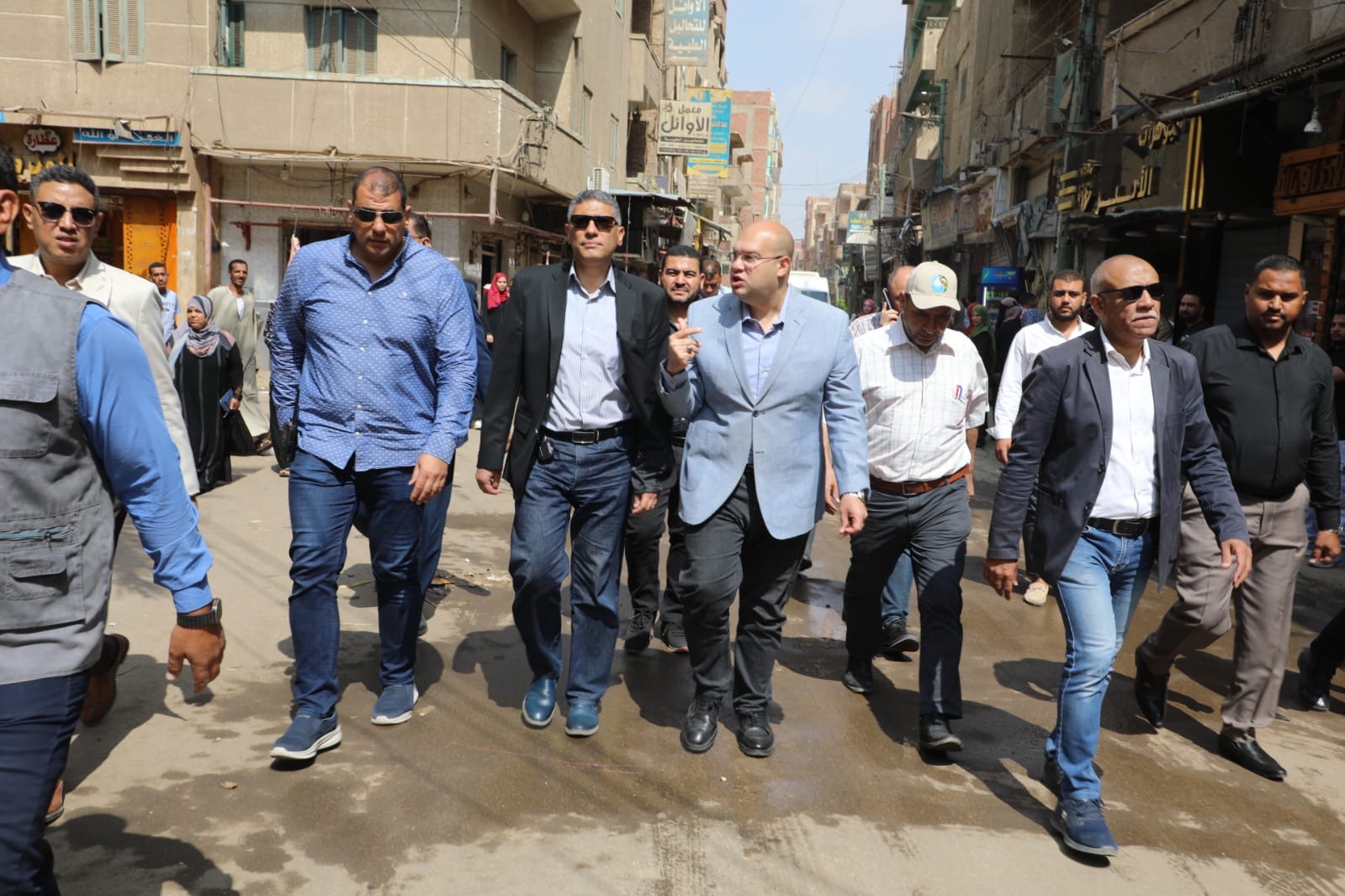 محافظ الجيزة في جولة تفقدية موسعة بمركز ومدينة العياط محافظ الجيزة في جولة تفقدية موسعة بمركز ومدينة العياط