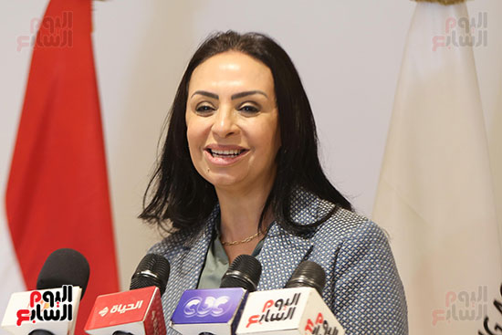 مايا مرسى وزيرة التضامن الاجتماعي (3)