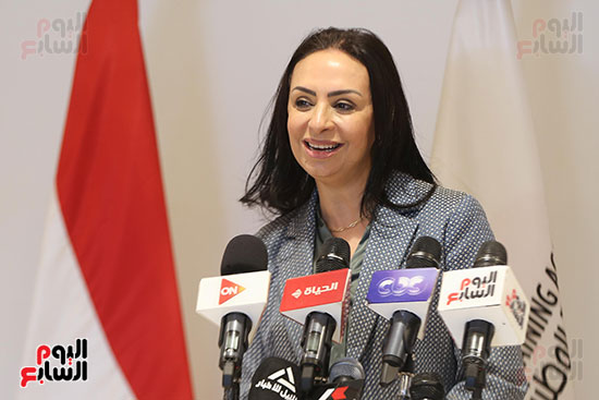 مايا مرسى وزيرة التضامن الاجتماعي (1)
