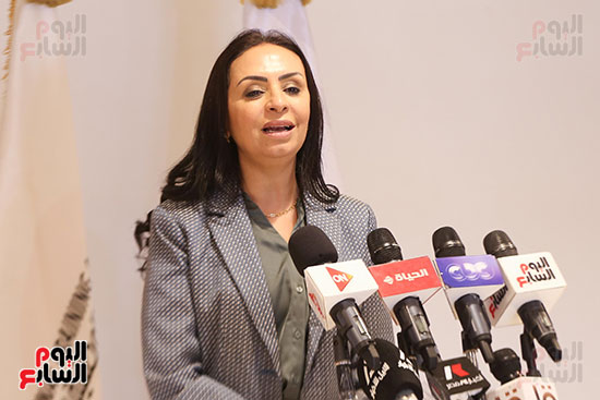 مايا مرسى وزيرة التضامن الاجتماعي (2)