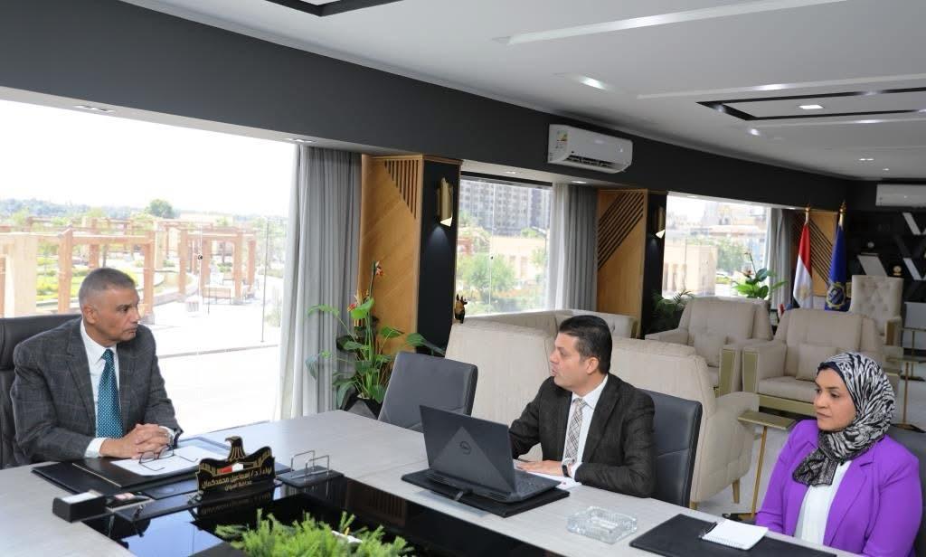 محافظ أسوان يستقبل وفد صندوق مكافحة الإدمان