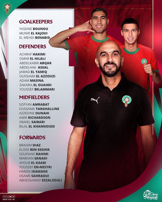 قائمة المغرب قائمة المغرب