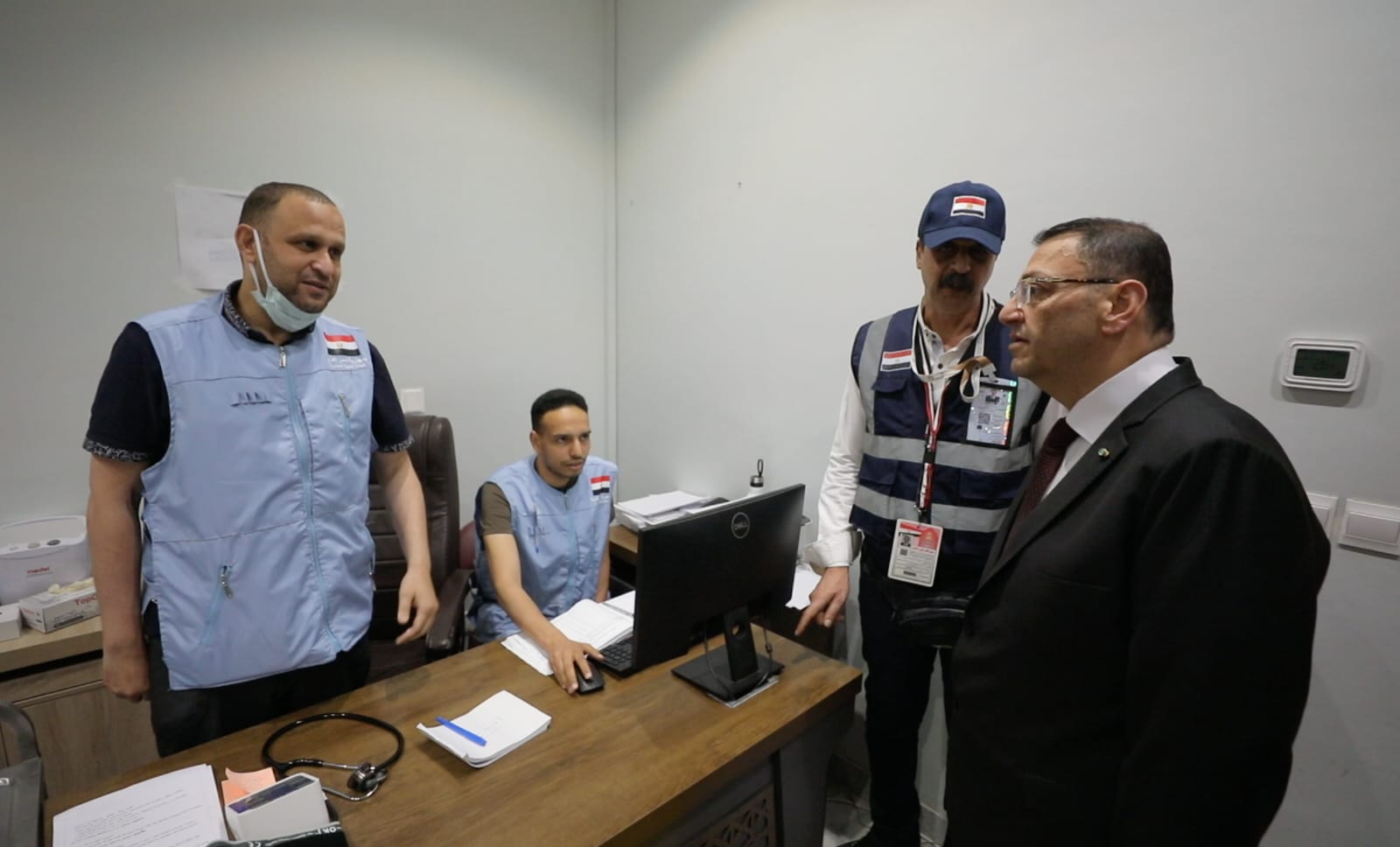 رئيس بعثة الحج يتفقد أحوال الحجاج (6)