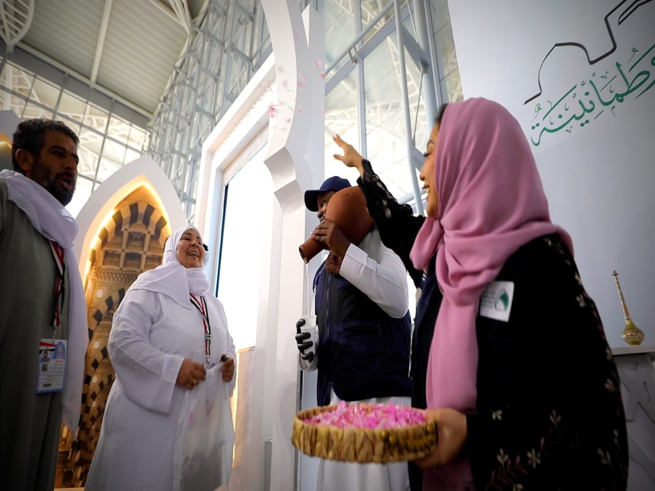 فرحة الحجاج فرحة الحجاج