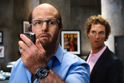 توم كروز من فيلم Tropic Thunder