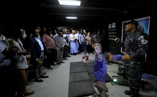 جانب من الزيارة