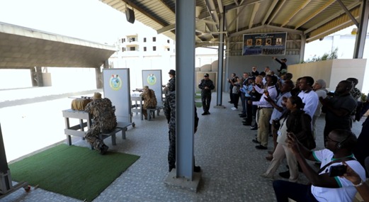 جانب من التدريب