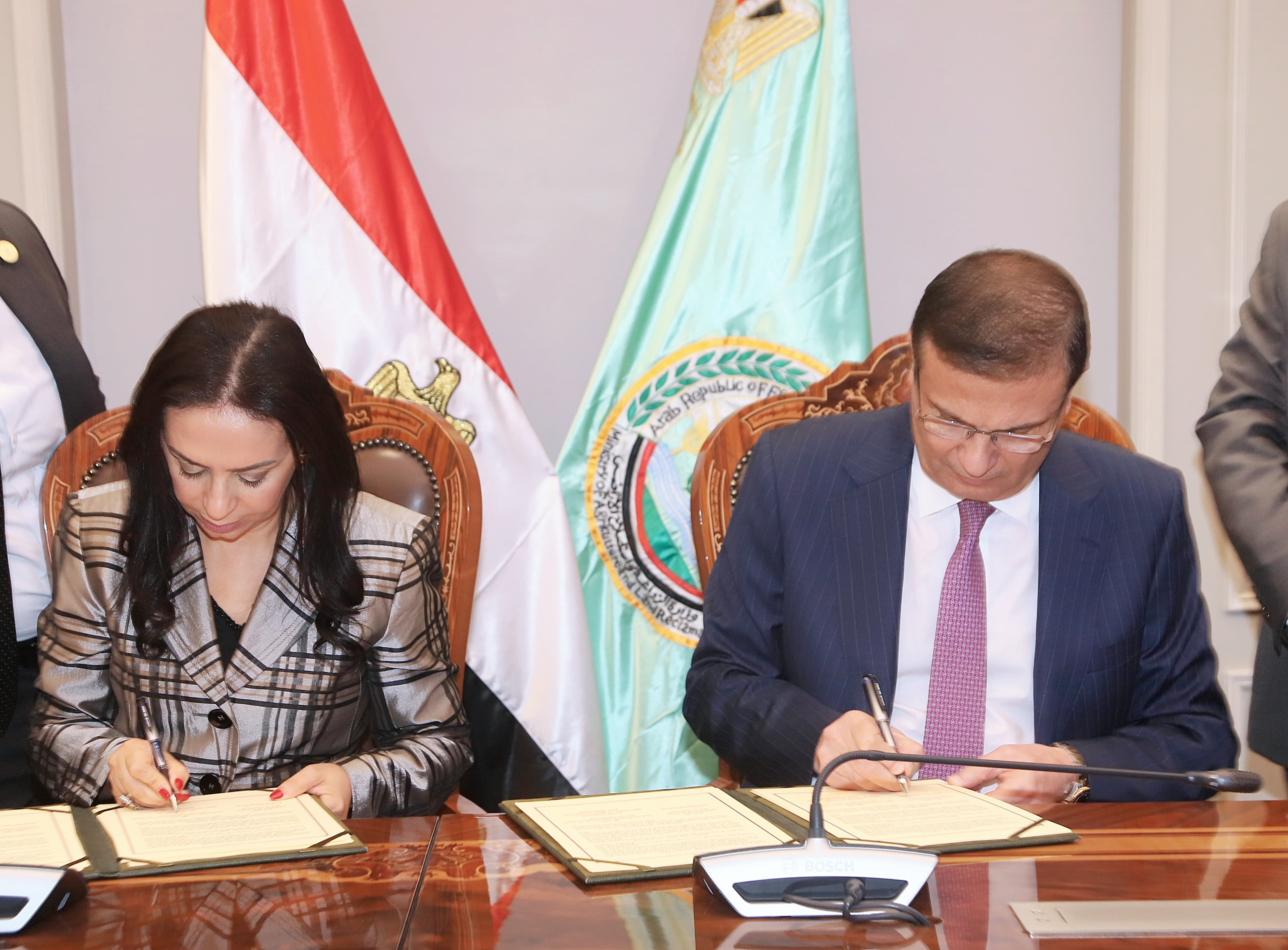 توقيع بروتوكول تعاون مشترك لدعم مبادرة "ازرع"