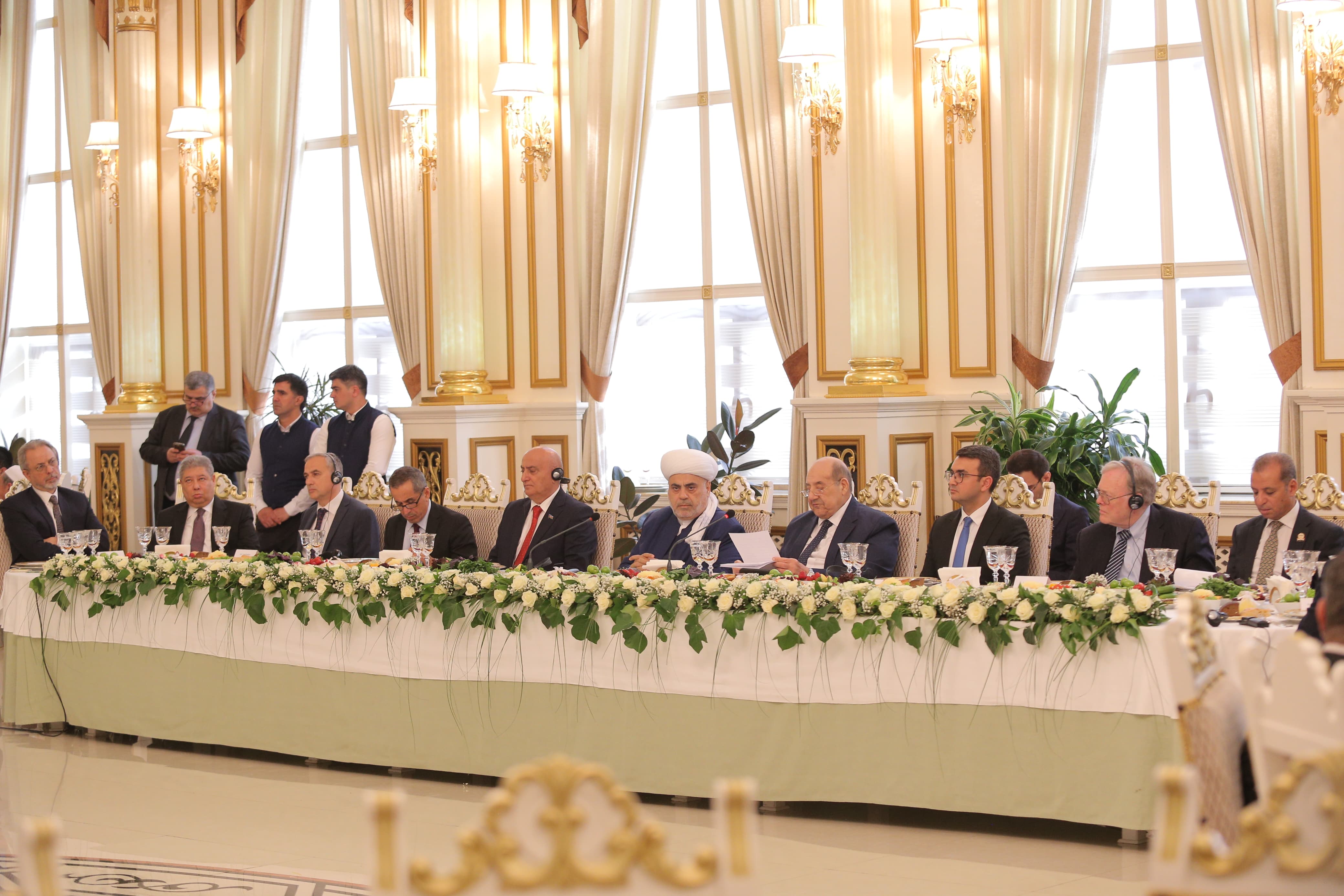 المستشار عبدالوهاب عبدالرازق فى المؤتمر العالمي الذي تنظمه دولة أذربيجان (4)