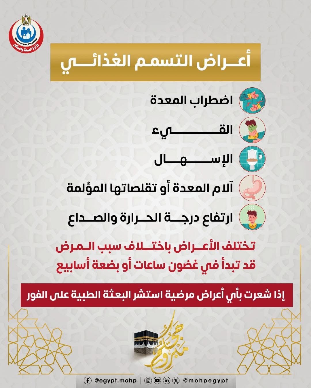 أعراض التسمم الغذائى أعراض التسمم الغذائى