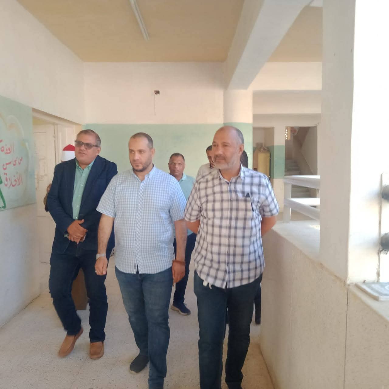 رئيس جهاز مدينة الشروق يتفقد مجمع معاهد الشروق الأزهري رئيس جهاز مدينة الشروق يتفقد مجمع معاهد الشروق الأزهري