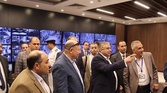 جولة تفقدية للجنة العليا للتفتيش الأمني والبيئي بمطار سفنكس الدولي (1)