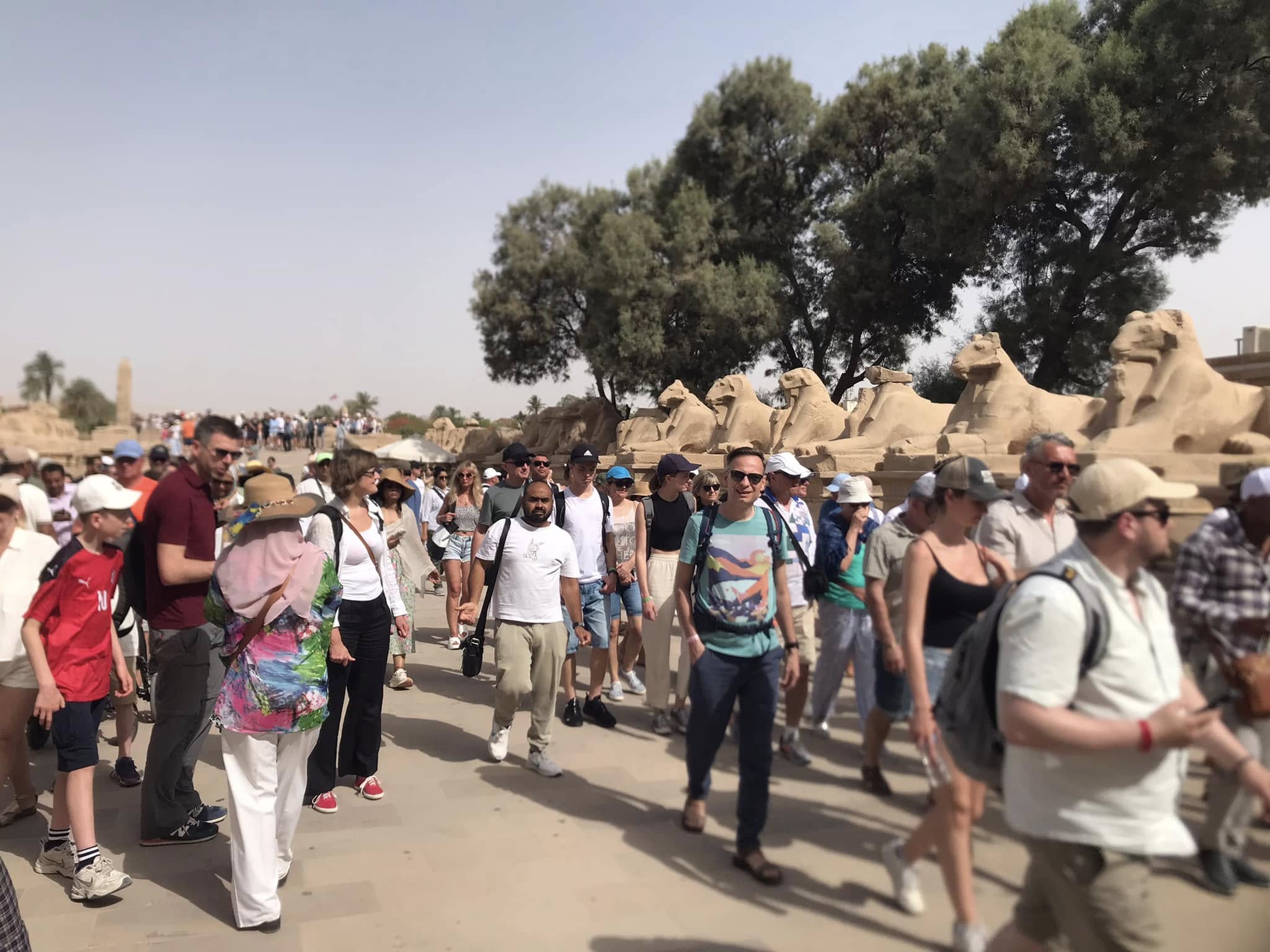 حالة من الإقبال السياحى الكبير من حول العالم بالأقصر حالة من الإقبال السياحى الكبير من حول العالم بالأقصر