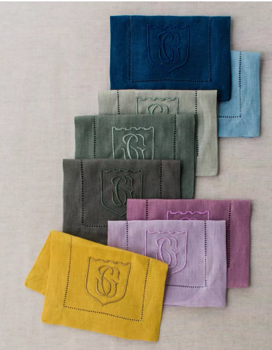 تطريز المناديل