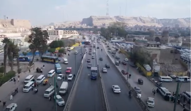 مدخل كوبري السيدة عائشة