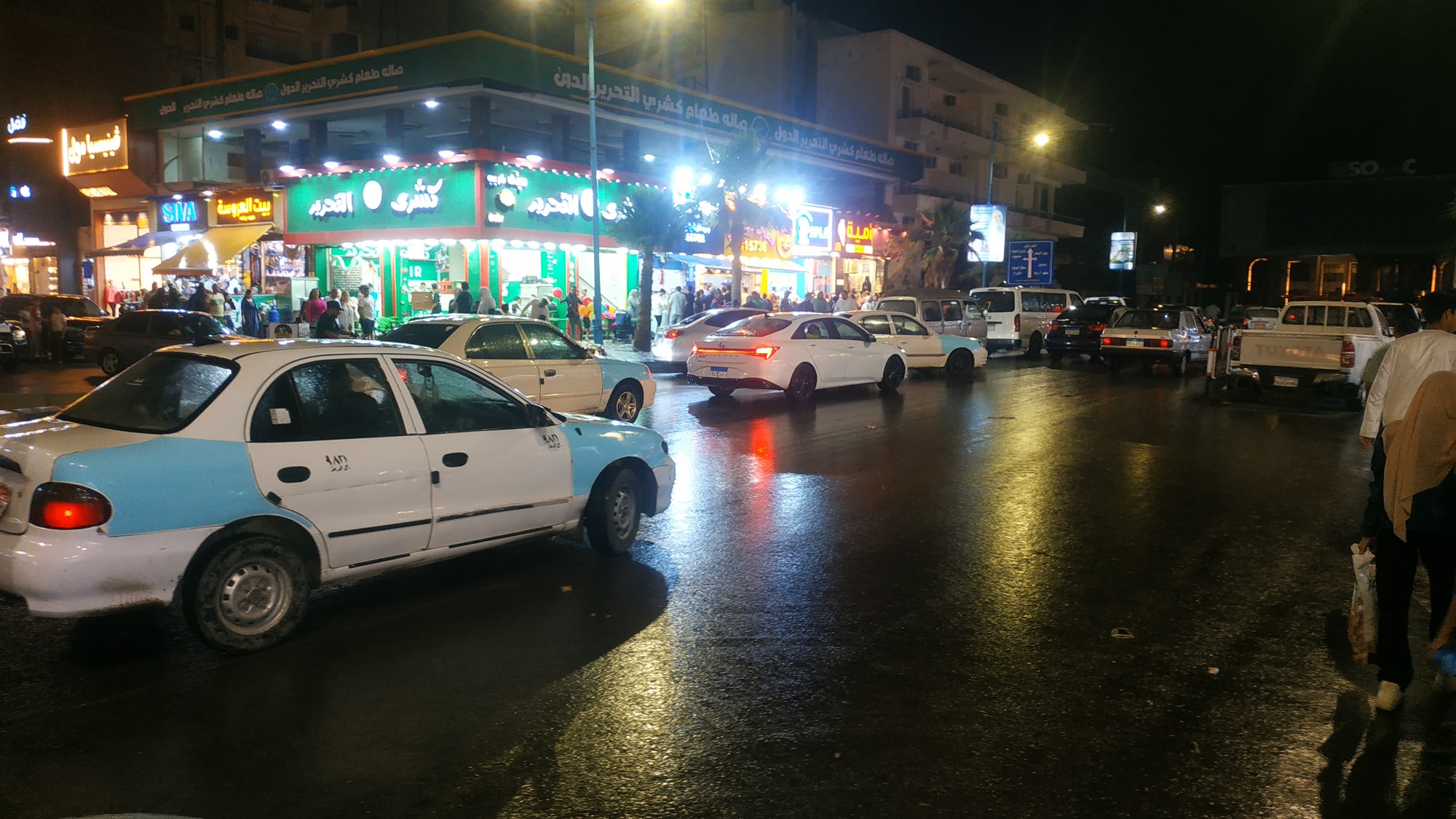 هطول أمطار خفيفة على مطروح  (5)