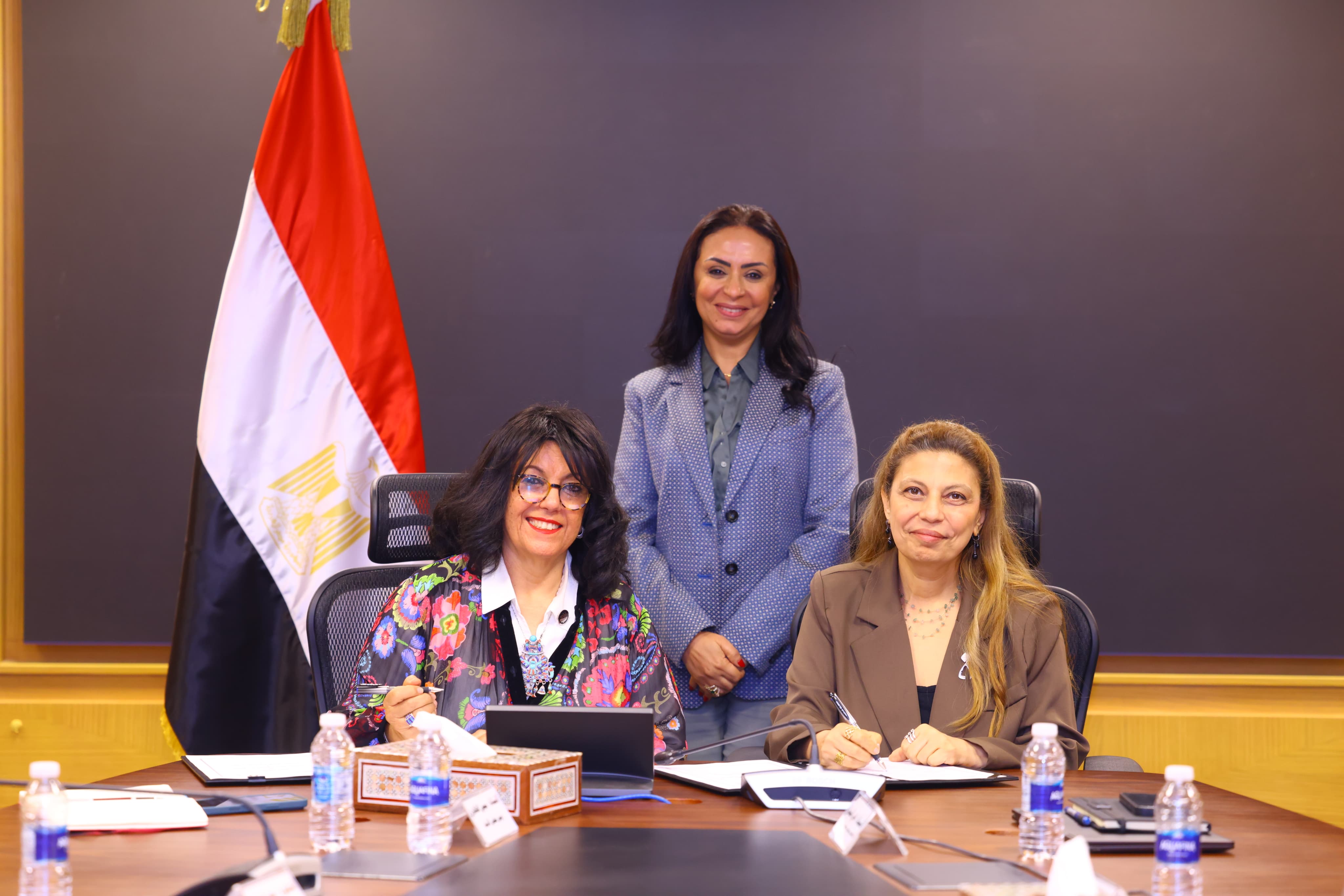 توقيع بروتوكول تعاون بين صندوق دعم الصناعات الريفية والبيئية