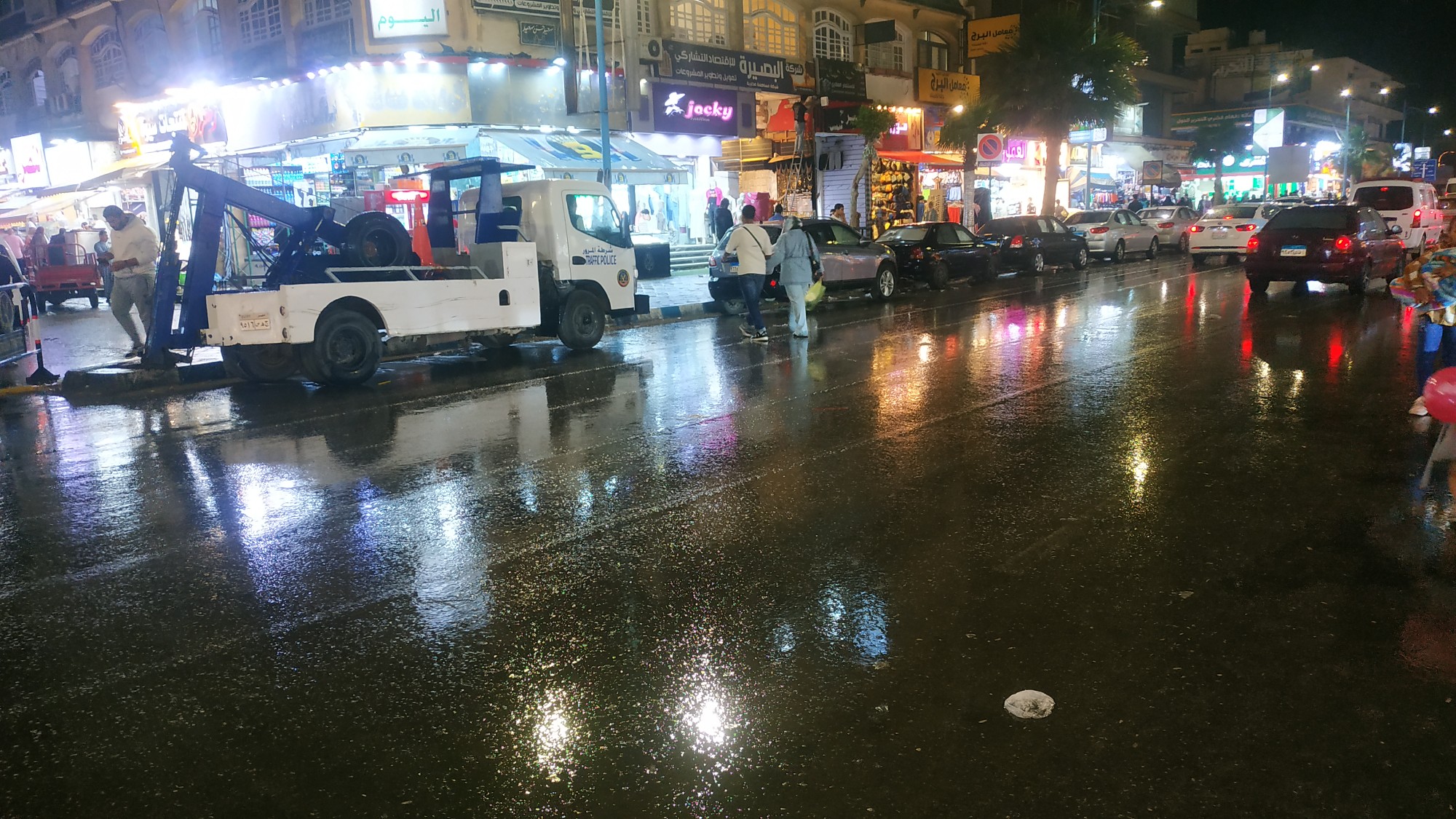 هطول أمطار خفيفة على مطروح  (2)