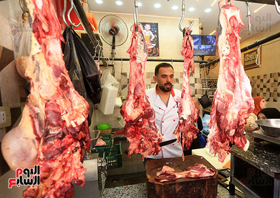 محلات الجزارة قبل العيد محلات الجزارة قبل العيد