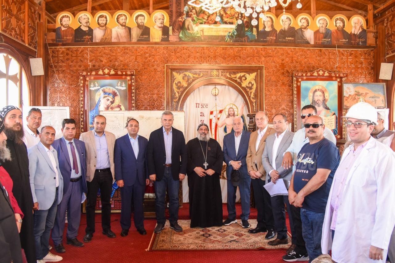 جانب من الزيارة