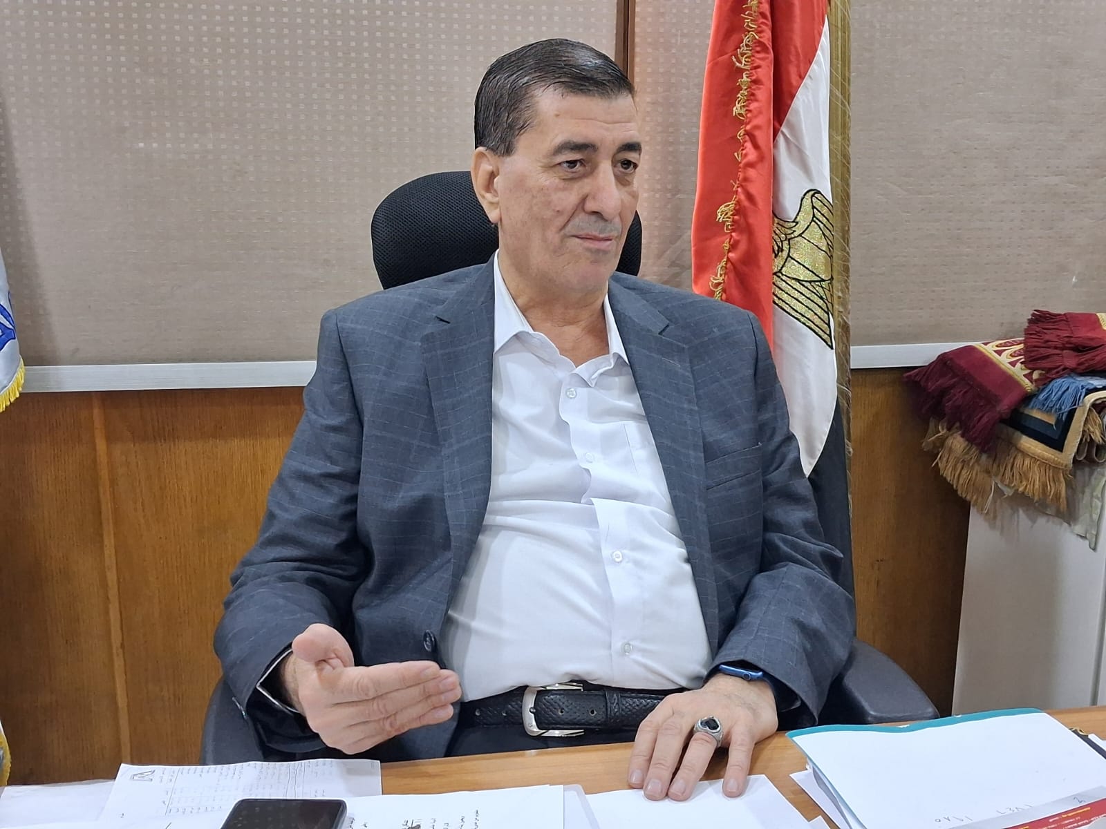حوار نقيب العاملين بالصناعات الهندسية مع اليوم السابع (2)