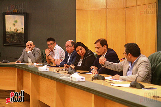 جانب من لقاء  نقابة الصحفيين مع  أعضاء مجلس النواب (10)