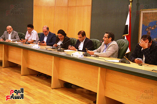 جانب من لقاء  نقابة الصحفيين مع  أعضاء مجلس النواب