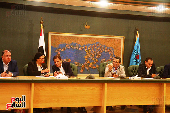جانب من لقاء  نقابة الصحفيين مع  أعضاء مجلس النواب (5)