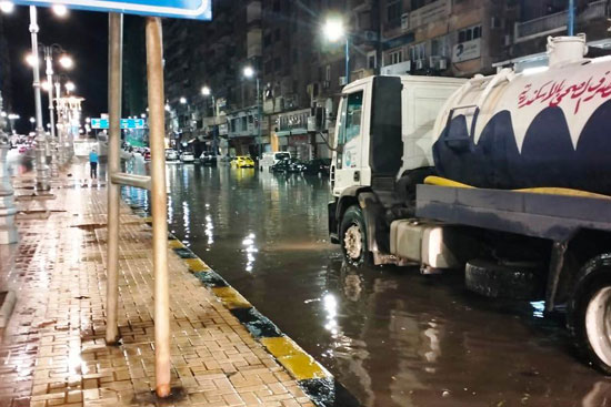 الأمطار فى الإسكندرية (1)
