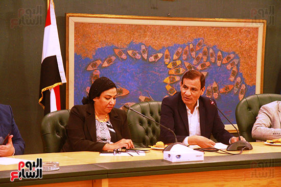 جانب من لقاء  نقابة الصحفيين مع  أعضاء مجلس النواب (1)