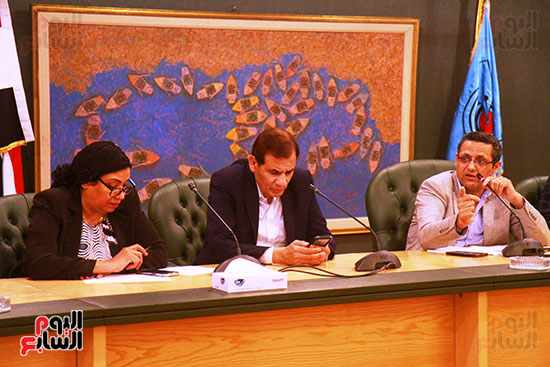 جانب من لقاء  نقابة الصحفيين مع  أعضاء مجلس النواب (8)