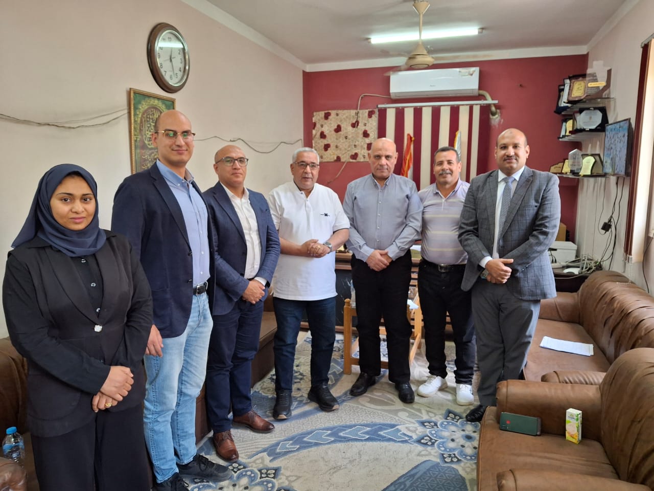 فريق مشروع الرقمنة الزراعية فى الأقصر فريق مشروع الرقمنة الزراعية فى الأقصر