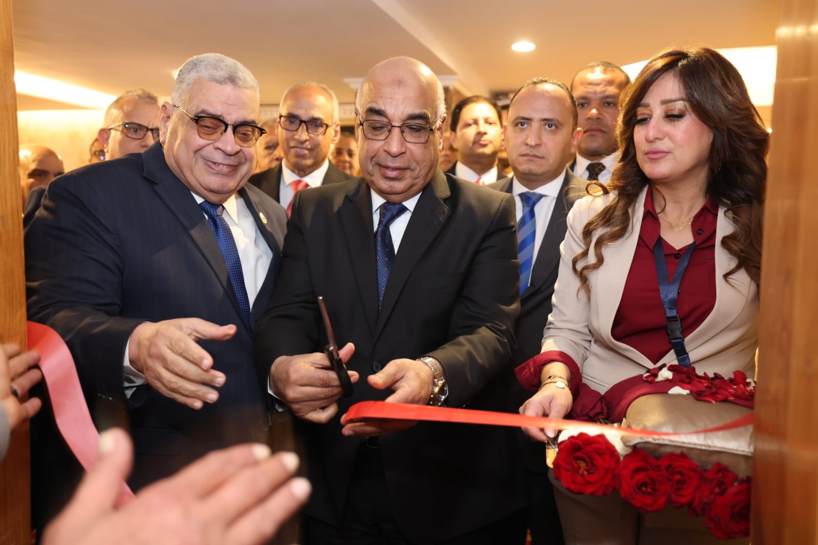 رئيس مجلس الدولة ووزير العدل يفتتحان المقر الجديد لإدارات الفتوى بمدينة نصر