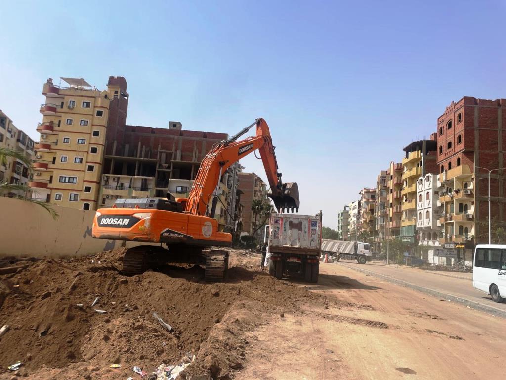 جانب من أعمال التوسعة 